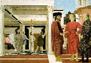 Piero della Francesca Flagellation of Christ oil